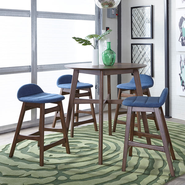 Liberty Furniture 198-B650124-BU 24 Inch Counter Chair - Blue (RTA)