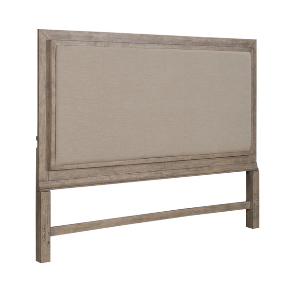 Liberty Furniture 876-BR15HU King Uph Panel HB w/ Lights