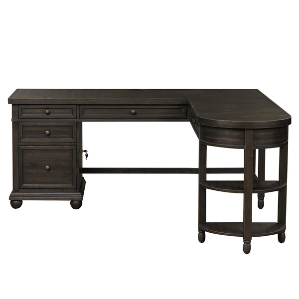 Liberty Furniture 879-HO-OLSD Opt L Shaped Desk Set