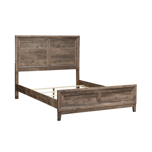 Liberty Furniture 384-BR-KPBDM King Panel Bed, Dresser & Mirror