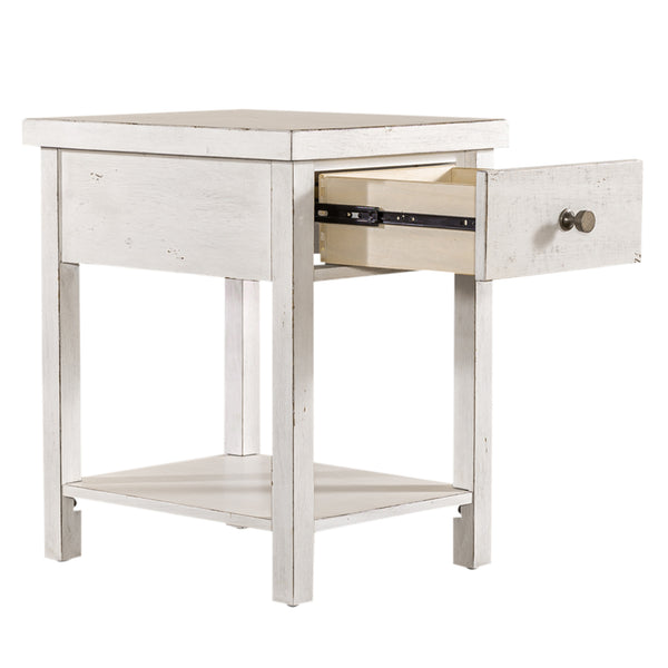 Liberty Furniture 406W-OT1023 Drawer Chair Side Table