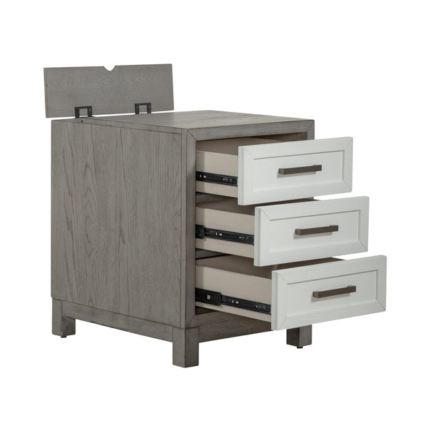 Liberty Furniture 499-OT1021 3 Drawer Chairside Table