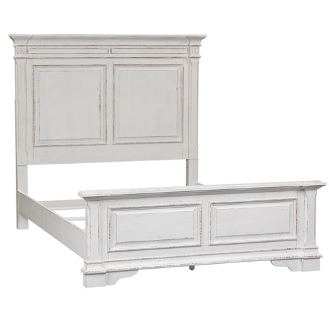 Liberty Furniture 520-BR-KPBDMN King Panel Bed, Dresser & Mirror, Night Stand