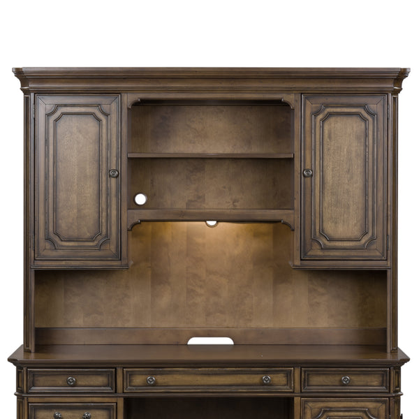 Liberty Furniture 487-HO131 Jr. Executive Credenza Hutch