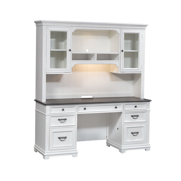 Liberty Furniture 417-HOJ-CHS Credenza & Hutch