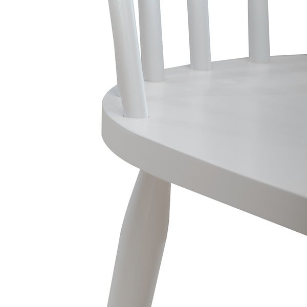 Liberty Furniture 224-C4000S-W Spindle Back Side Chair - White (RTA)
