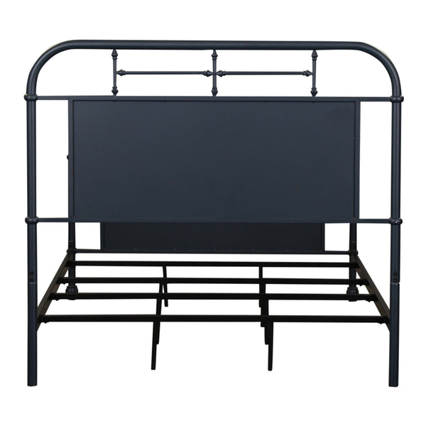 Liberty Furniture 179-BR17HFR-N Full Metal Bed - Navy
