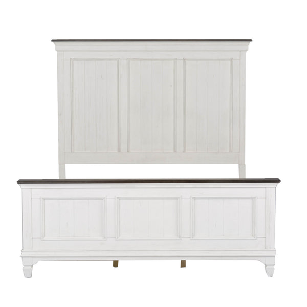 Liberty Furniture 417-BR-KPBDMC King Panel Bed, Dresser & Mirror, Chest
