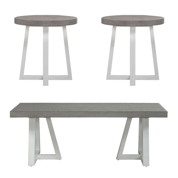 Liberty Furniture 499-OT-3PCS 3 Piece Set (1-Cocktail 2-End Tables)