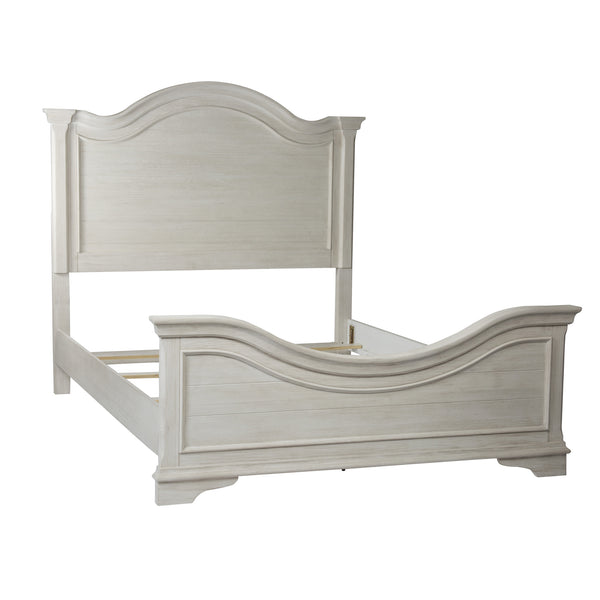 Liberty Furniture 249-BR-KPBDMC King Panel Bed, Dresser & Mirror, Chest