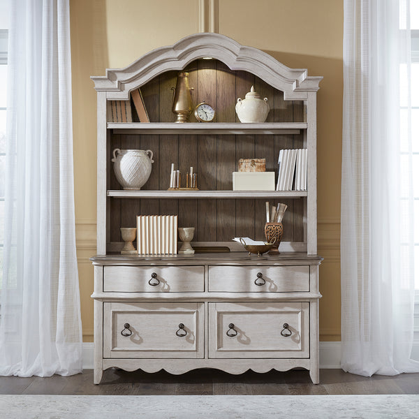 Liberty Furniture 493W-HO-CHS Credenza & Hutch