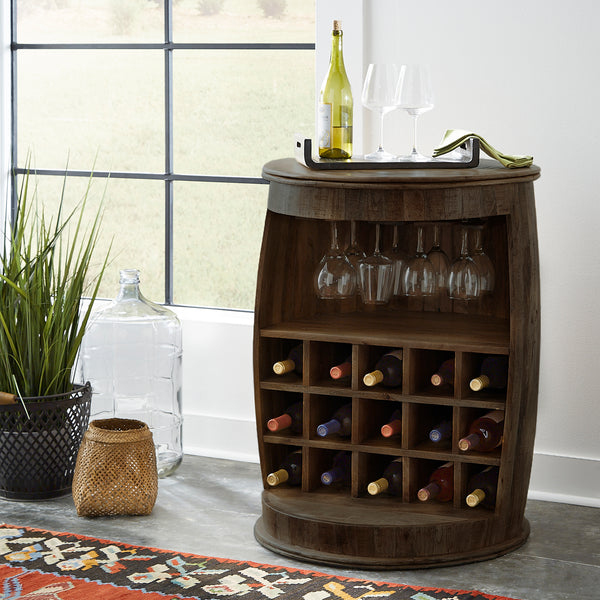 Liberty Furniture 2108B-AT1000 Accent Wine Barrel