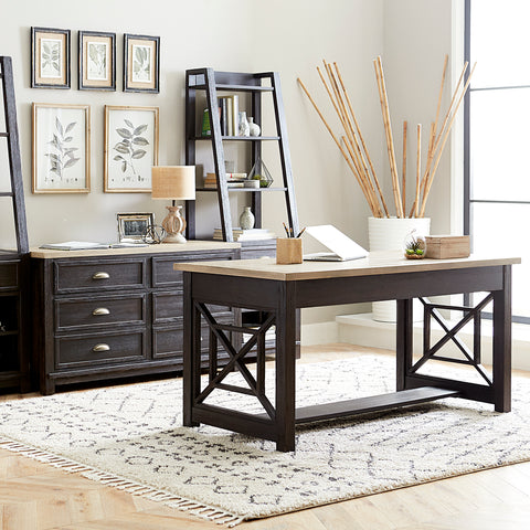 Liberty Furniture 422-HO-2DS 2 Piece Desk Set
