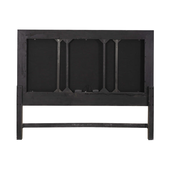 Liberty Furniture 876-BR15HU King Uph Panel HB w/ Lights