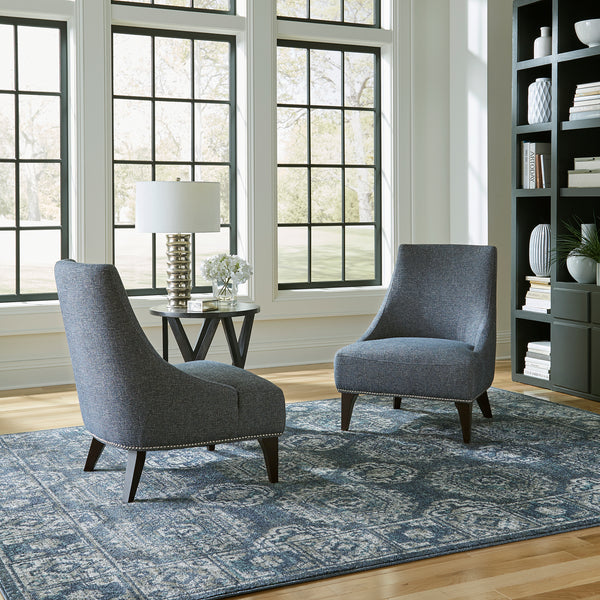 Liberty Furniture 706-ACH15-BL Upholstered Accent Chair - Blue