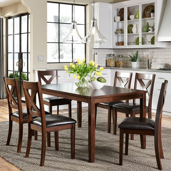 Liberty Furniture 164-CD-7RLS 7 Piece Rectangular Table Set