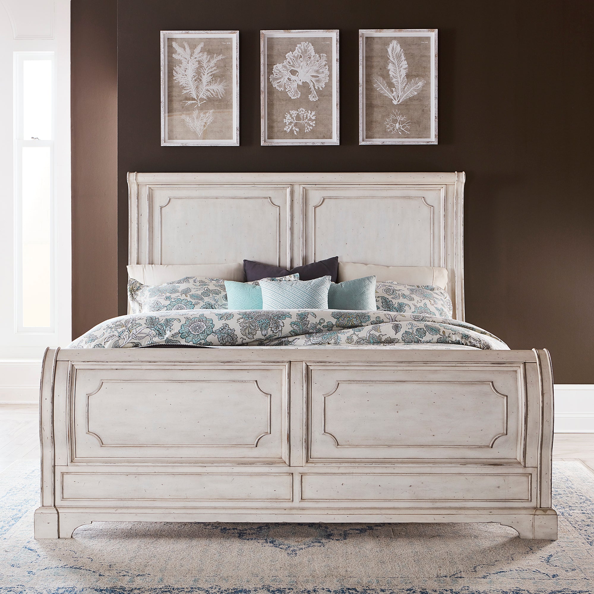 Liberty Furniture 455W-BR-KSL King Sleigh Bed