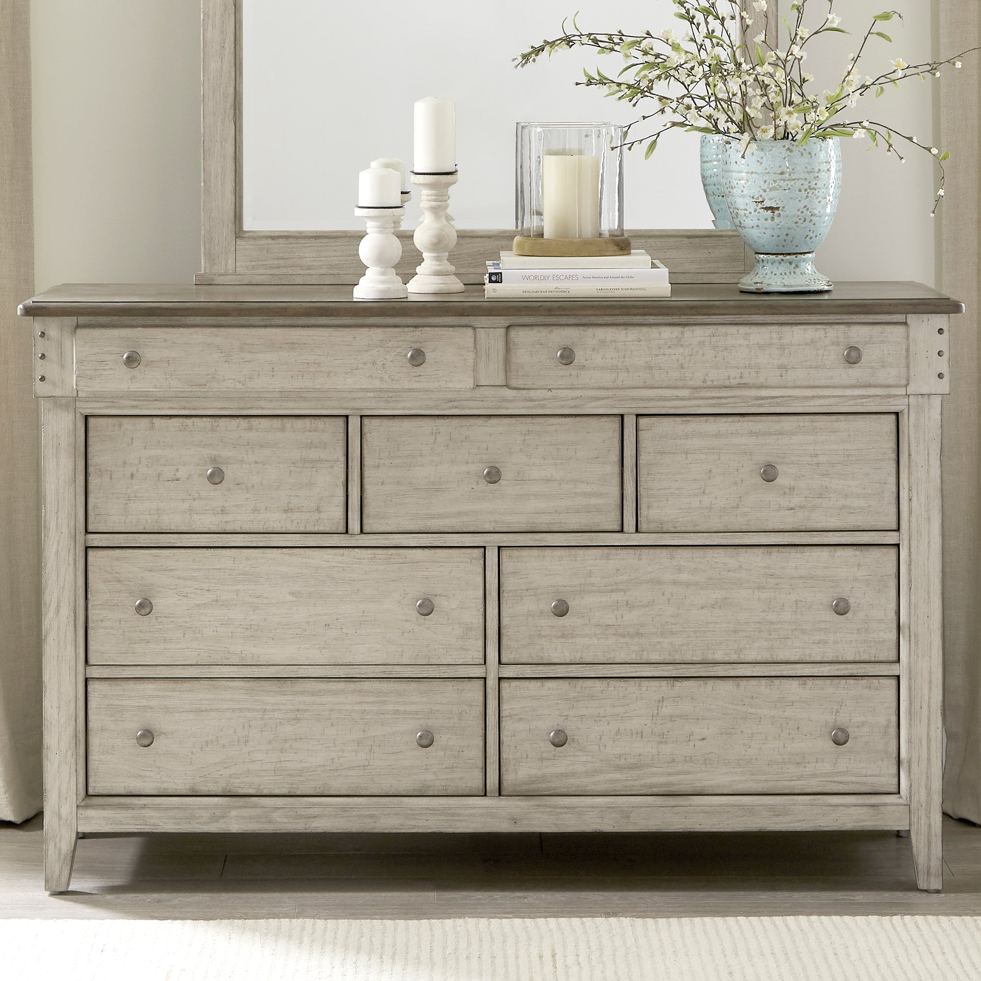 Liberty Furniture 457-BR31 9 Drawer Dresser