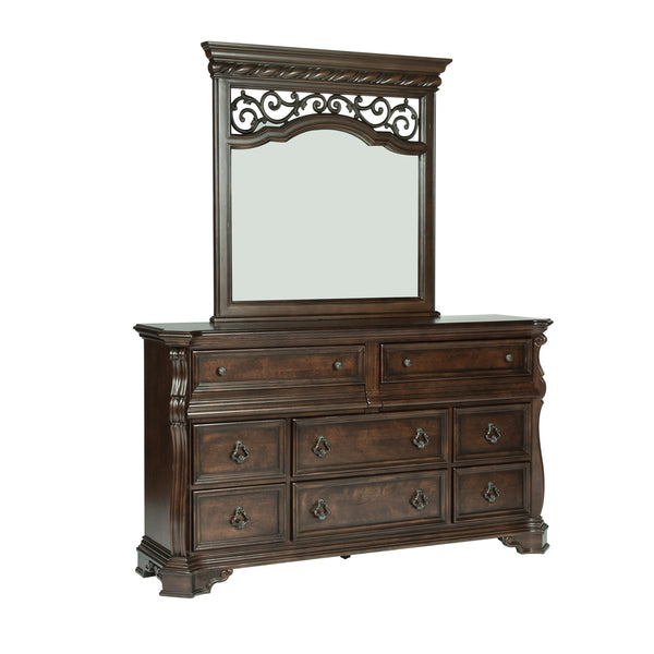 Liberty Furniture 575-BR-DM Dresser & Mirror