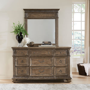 Liberty Furniture 502-BR-DM Dresser & Mirror