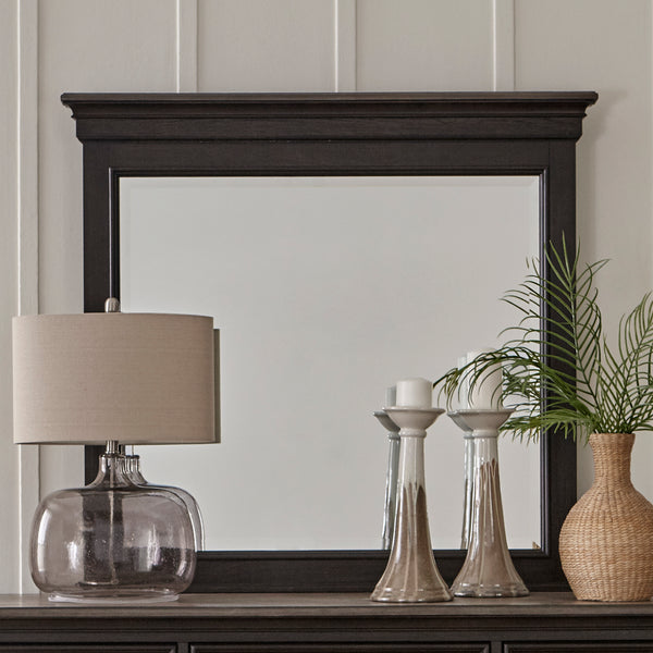 Liberty Furniture 417B-BR52 Crown Mirror