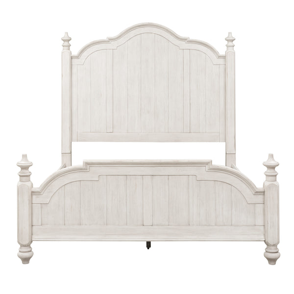 Liberty Furniture 652-BR-QPSDM Queen Poster Bed, Dresser & Mirror