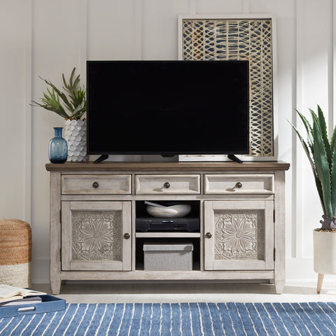 Liberty Furniture 824-TV56T 56 Inch Tile TV Console
