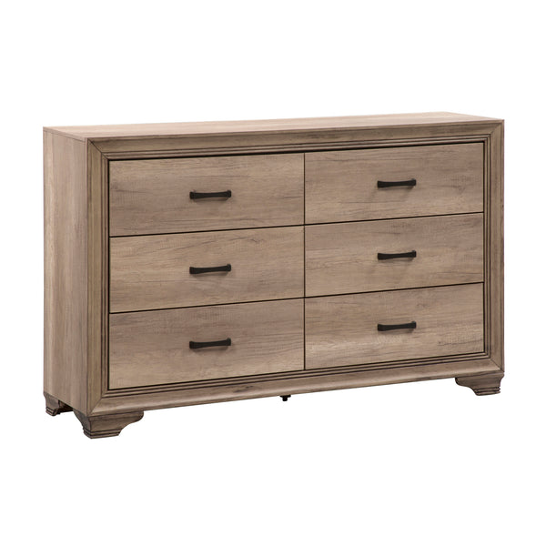 Liberty Furniture 439-BR31 6 Drawer Dresser