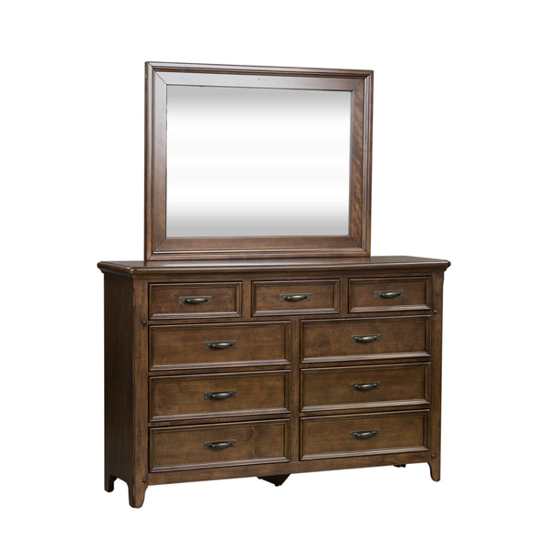 Liberty Furniture 184-BR-DM Dresser & Mirror