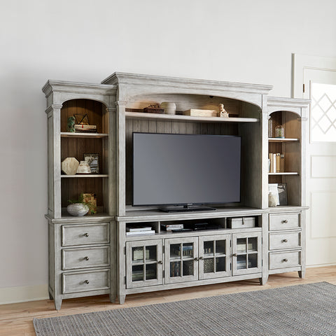 Liberty Furniture 824-ENTW-ECP Entertainment Center with Piers