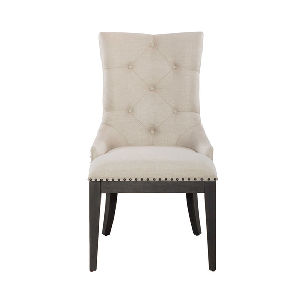 Liberty Furniture 615-C6501S-B Uph Shelter Side Chair- Black (RTA)