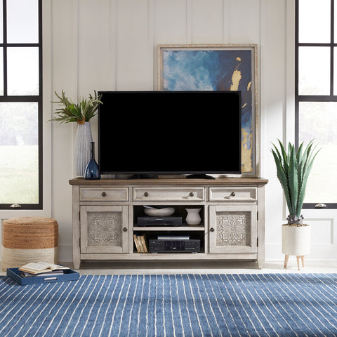 Liberty Furniture 824-TV66T 66 Inch Tile TV Console