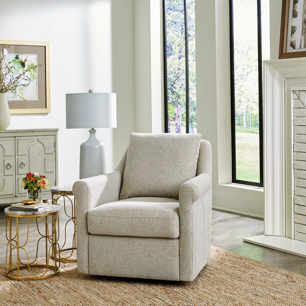Liberty Furniture 714-ACH15-LGY Upholstered Accent Chair - Pebble