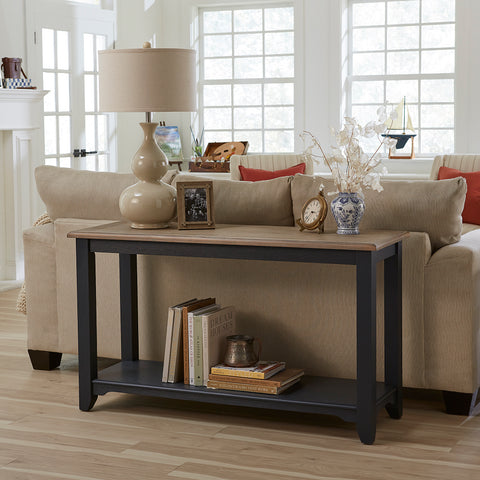 Liberty Furniture 171NY-OT1030 Sofa Table- Navy