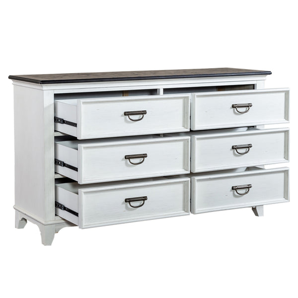 Liberty Furniture 417-BR30 6 Drawer Dresser