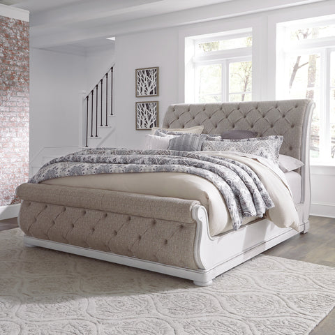 Liberty Furniture 244-BR-CKUSL King California Upholstered Sleigh Bed