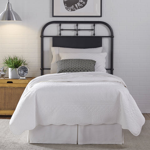 Liberty Furniture 179-BR11H-B Twin Metal Headboard - Black