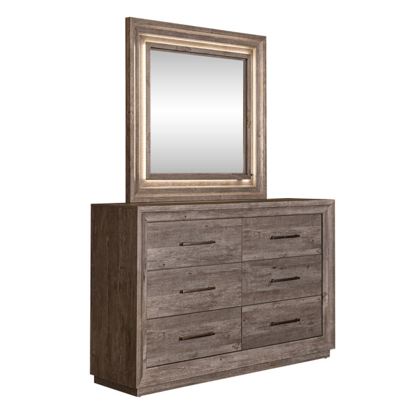 Liberty Furniture 272-BR-DM Dresser & Mirror
