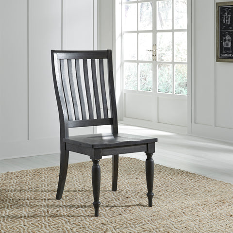 Liberty Furniture 879-C1500S Slat Back Side Chair (RTA)
