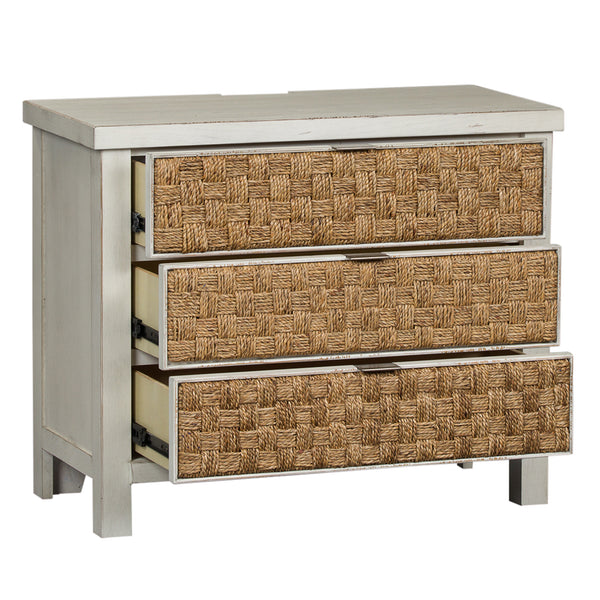 Liberty Furniture 406W-BR62 3 Drawer Accent Night Stand