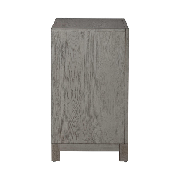 Liberty Furniture 499-BR61 2 Drawer Nightstand w/ Charging Station