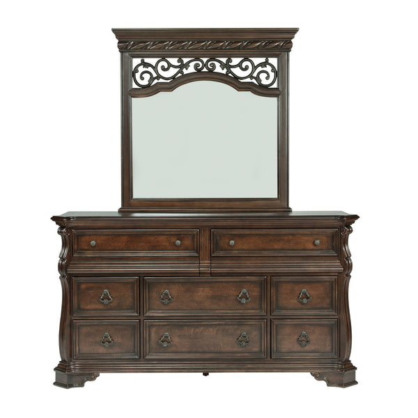 Liberty Furniture 575-BR-DM Dresser & Mirror