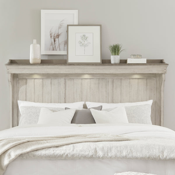 Liberty Furniture 457-BR13M Queen Mantle Headboard