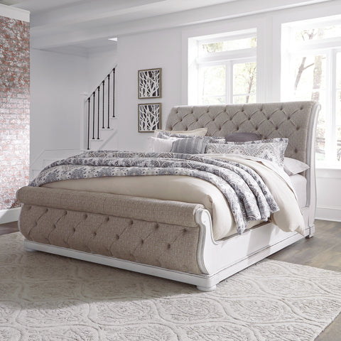 Liberty Furniture 244-BR-QUSL Queen Uph Sleigh Bed