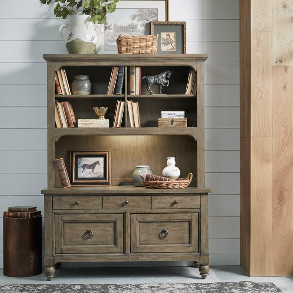 Liberty Furniture 615-HO-3DH 3 Piece Desk & Hutch Set