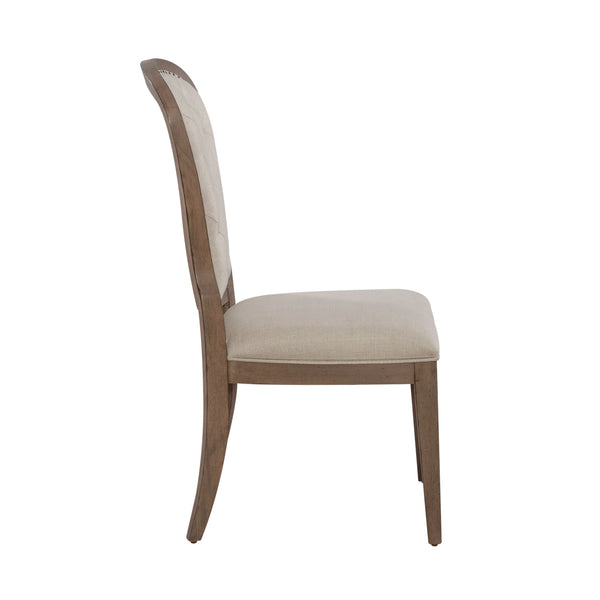 Liberty Furniture 615-C0501S Uph Tufted Back Side Chair