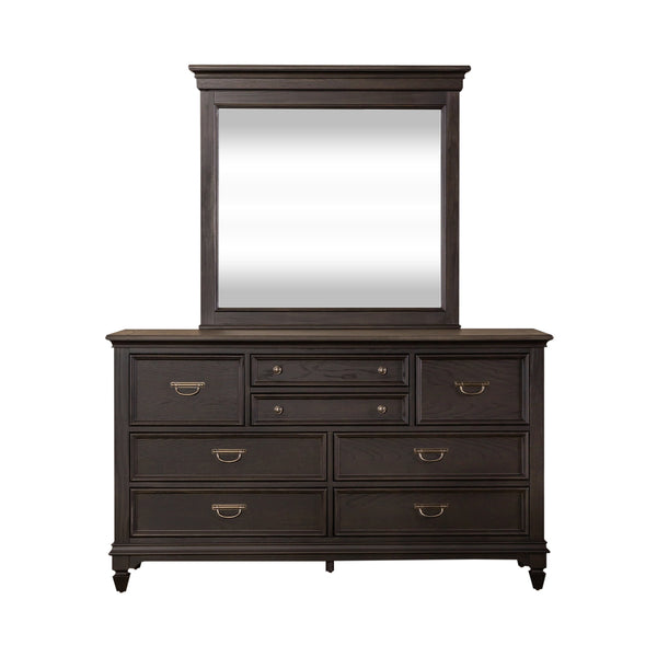 Liberty Furniture 417B-BR-DM Dresser & Mirror