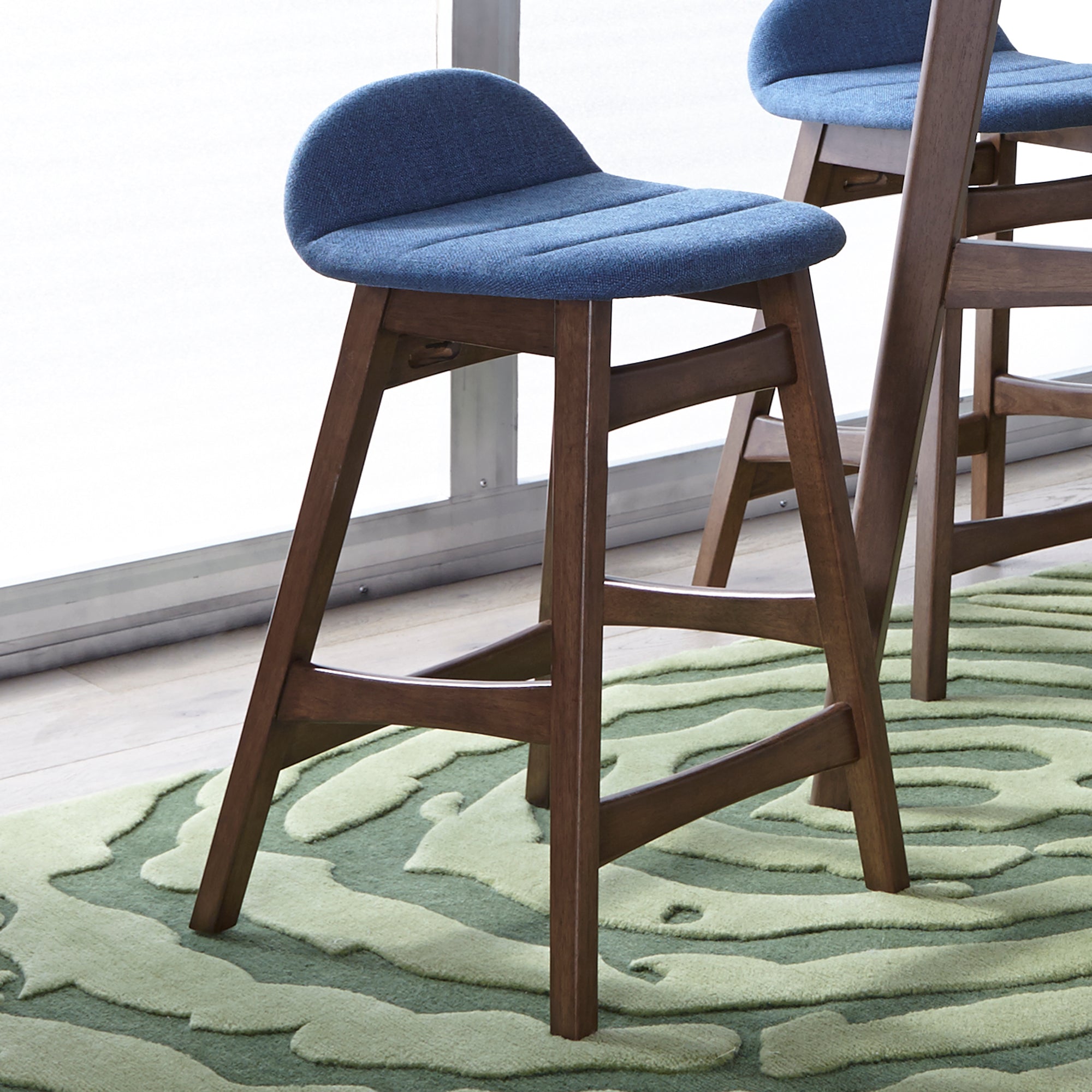 Liberty Furniture 198-B650124-BU 24 Inch Counter Chair - Blue (RTA)