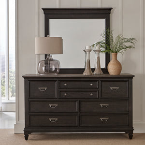 Liberty Furniture 417B-BR-DM Dresser & Mirror