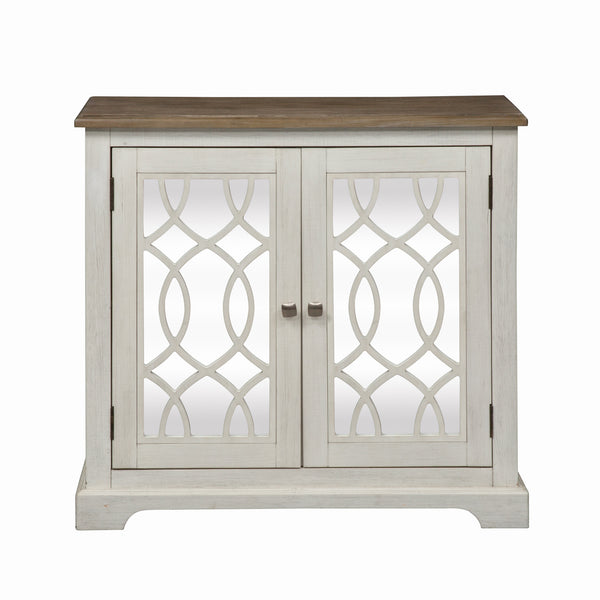 Liberty Furniture 2001-AC3634 2 Door Mirrored Accent Cabinet